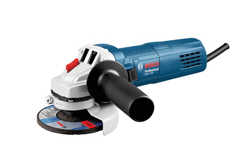 Elektrinis kampinis šlifuoklis BOSCH Professional GWS 750, galia 750 W, diskas 125 mm