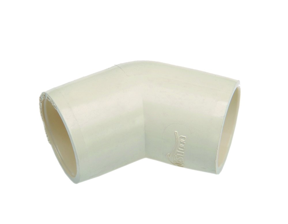 Alkūnė USTM CPVC, 45, vid/vid, 1/2", 50605