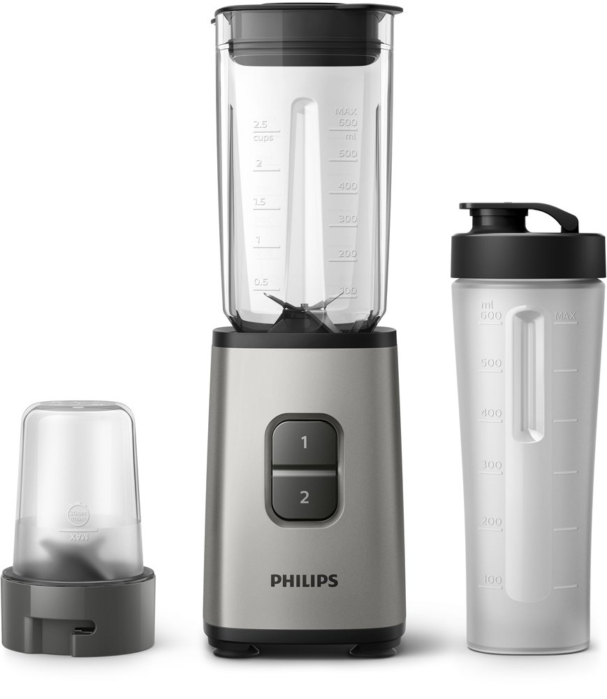 Kokteilių plaktuvas PHILIPS HR2604/80, sidabro