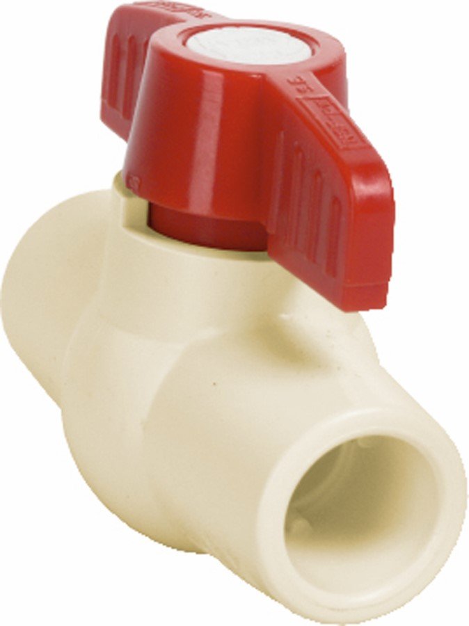 Rutulinis ventilis USTM SPVC, vid., 1/2", 57305