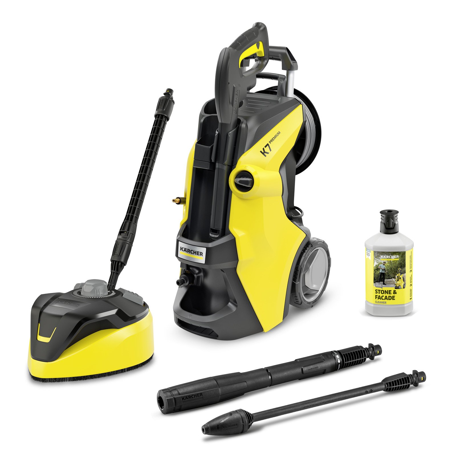 Aukšto slėgio plovykla KARCHER K 7 Premium Power Flex Home, slėgis iki 180 bar, vandens srautas 600 l/h, galia 3 kW, 1.317-322.0