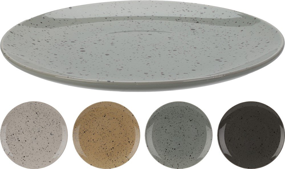 Lėkštė, 4 skirtingos sp., skersmuo 19 cm