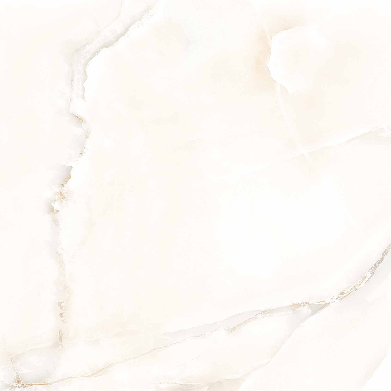 Akmens masės plytelės FOUR TILE White Onyx, 60 x 60 cm, 1,440 m2/dėž., rektifikuotos, poliruotos, glazūruotos, balta sp.