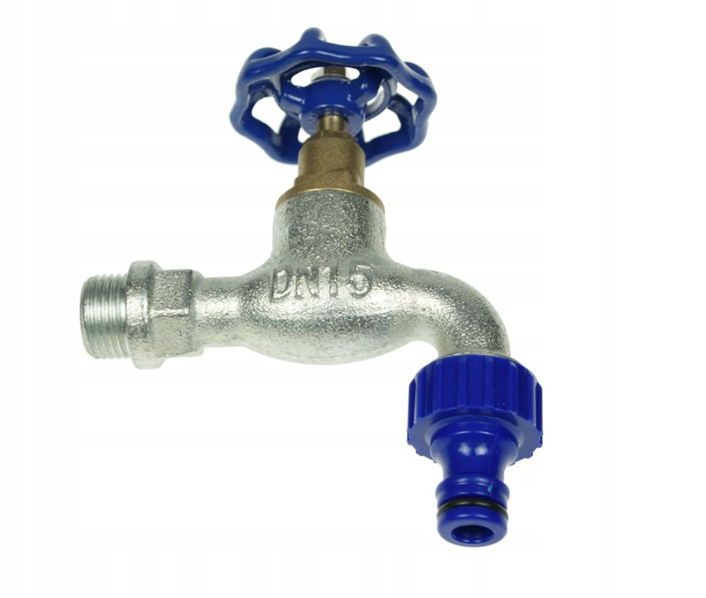 Ketinis sodo ventilis AQUER, 1/2", su plast antgaliu