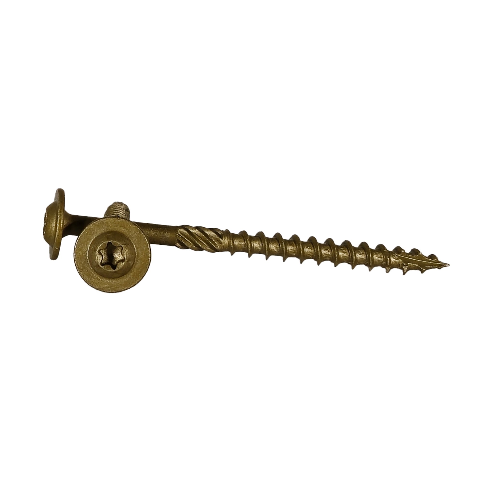 Konstrukciniai medsraigčiai ROBUS, 4,5 x 50/30 mm, praplatinta galva, lauko darbams C4, 100 vnt., TORX20