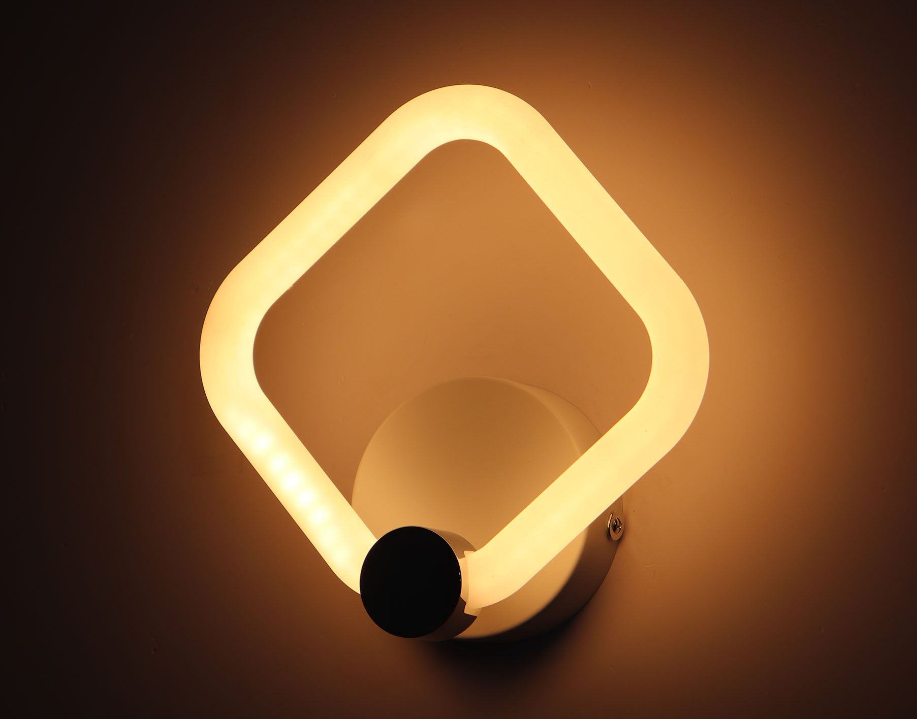 Sieninis LED šviestuvas BALTIK GAISMA Prd-C 0534S-1, 2 x 14 W, 230 V, 2700K/4200K/6400K, 210 x 210 x 80 mm