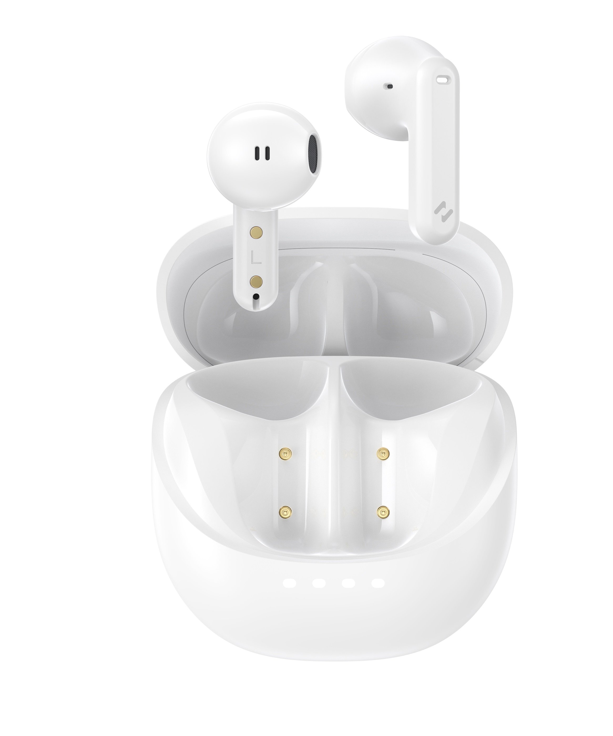 Įkraunamos belaidės ausinės HAVIT DOT 931,  veikimo laikas 6 val.,  triukšmo slopinimas,  baltos sp.