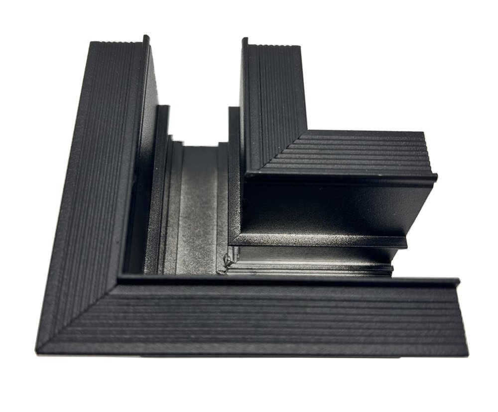 Bėgelio sujungimas ORRO MAGNETIC 20B2, įleidžiamas, kampinis, horizontalus