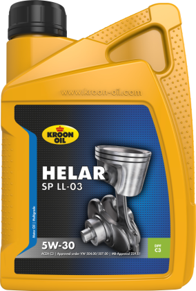 Variklinė alyva KROON-OIL Helar Sp 5W-30, sintetinė, benzininiams ir dyzeliniams varikliams, 1L