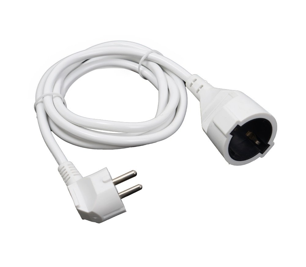 Ilgiklis ORRO, 1 lizd., 3m, su įž., be jungiklio, 3x1,5, baltos sp., 53137