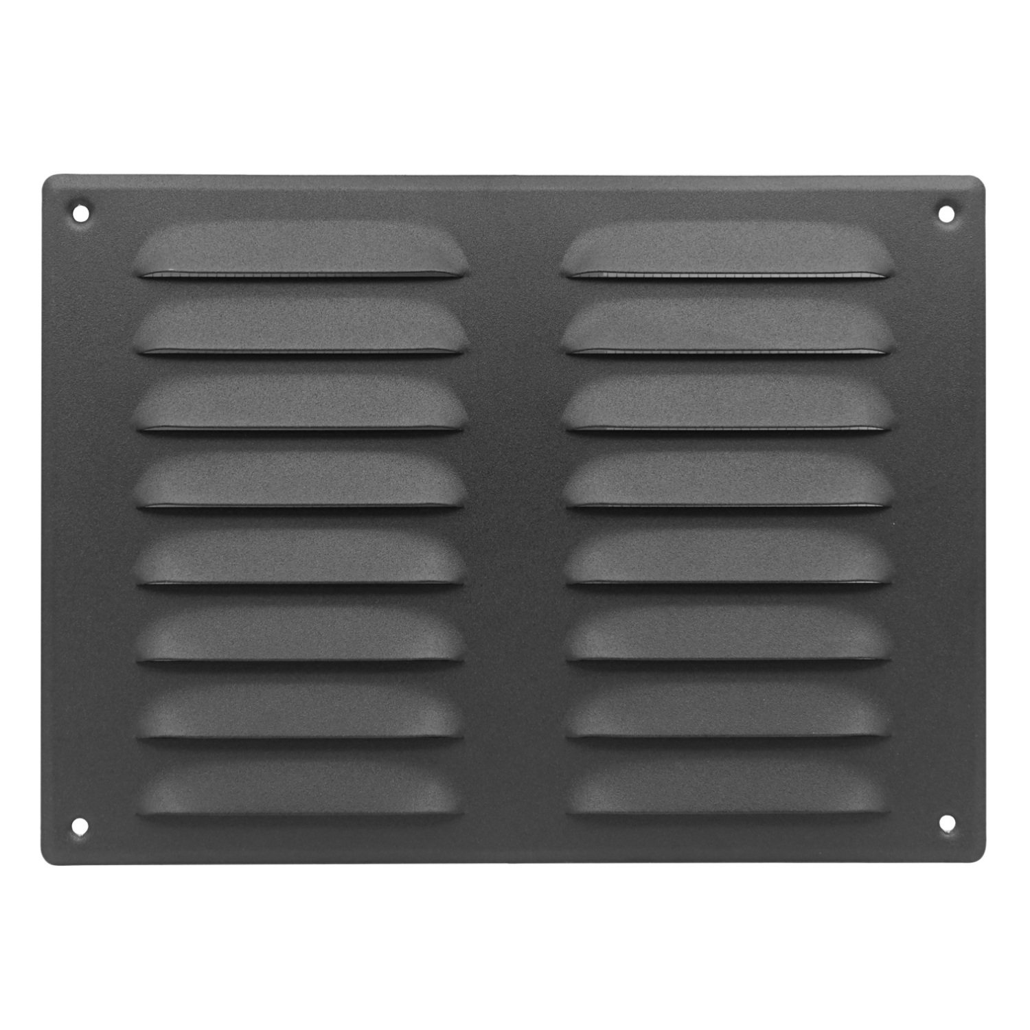 Ventiliacinės grotelės EUROPLAST MR2619A, 260 x 190 mm, antracito sp., metalinės