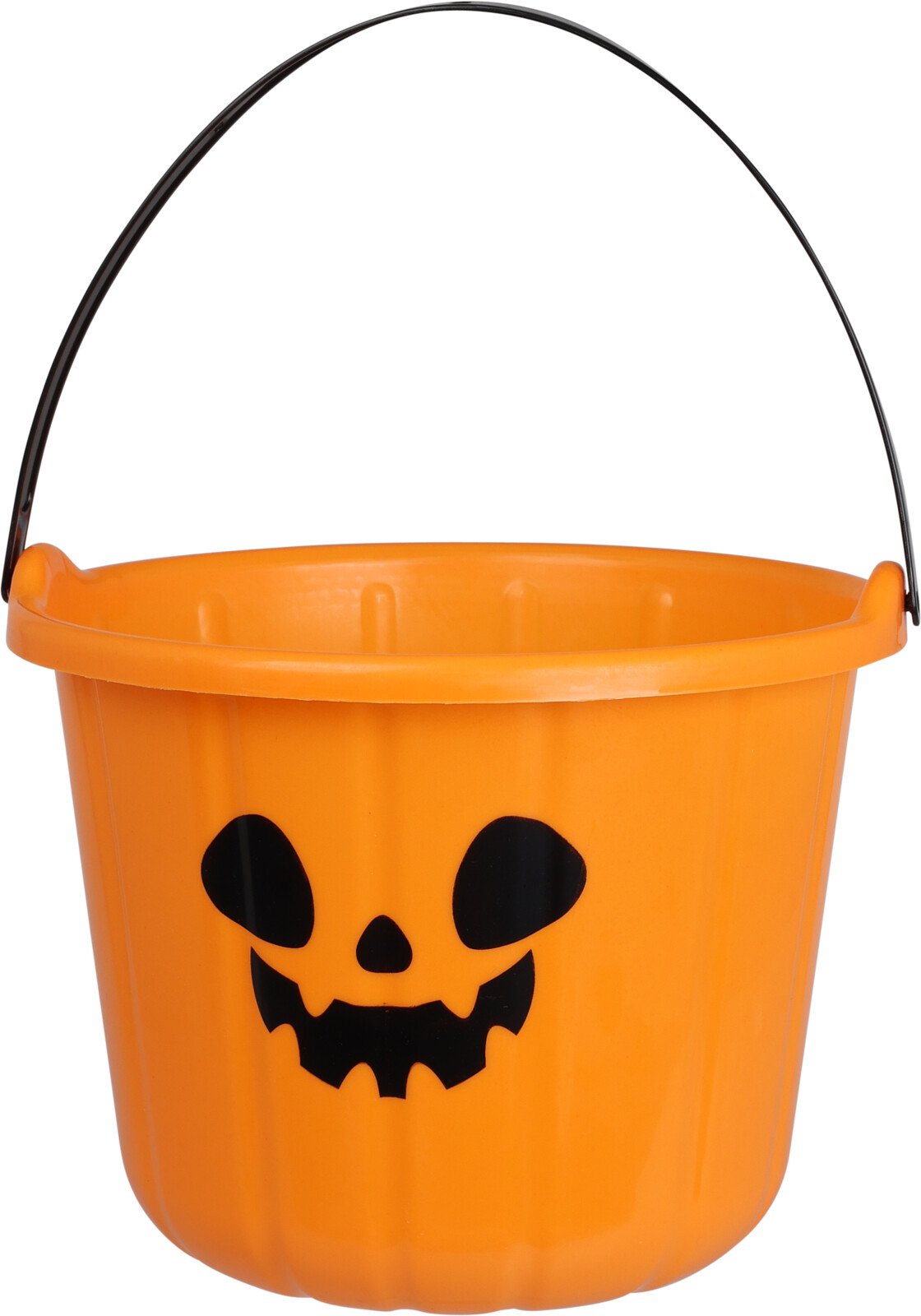 Helovyno kibirėlis, oranžinės, žalios arba rožinės sp.