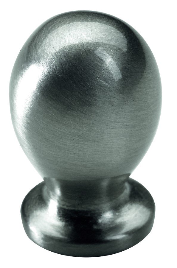 Baldų rankenėlė rutulio formos HETTICH, D15mm, dengta nikeliu, 15981