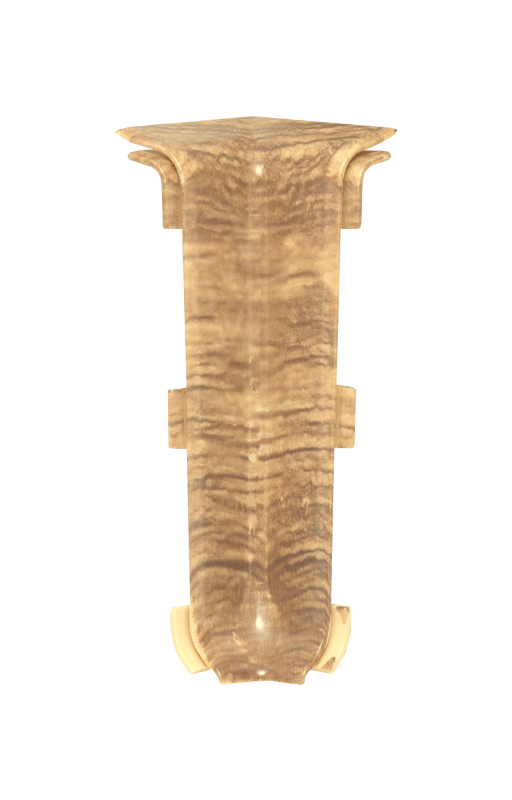 Grindjuostės vidinis kampas KORNER Siena Nr.814, spl. ąžuolas "Evora", 2 vnt.