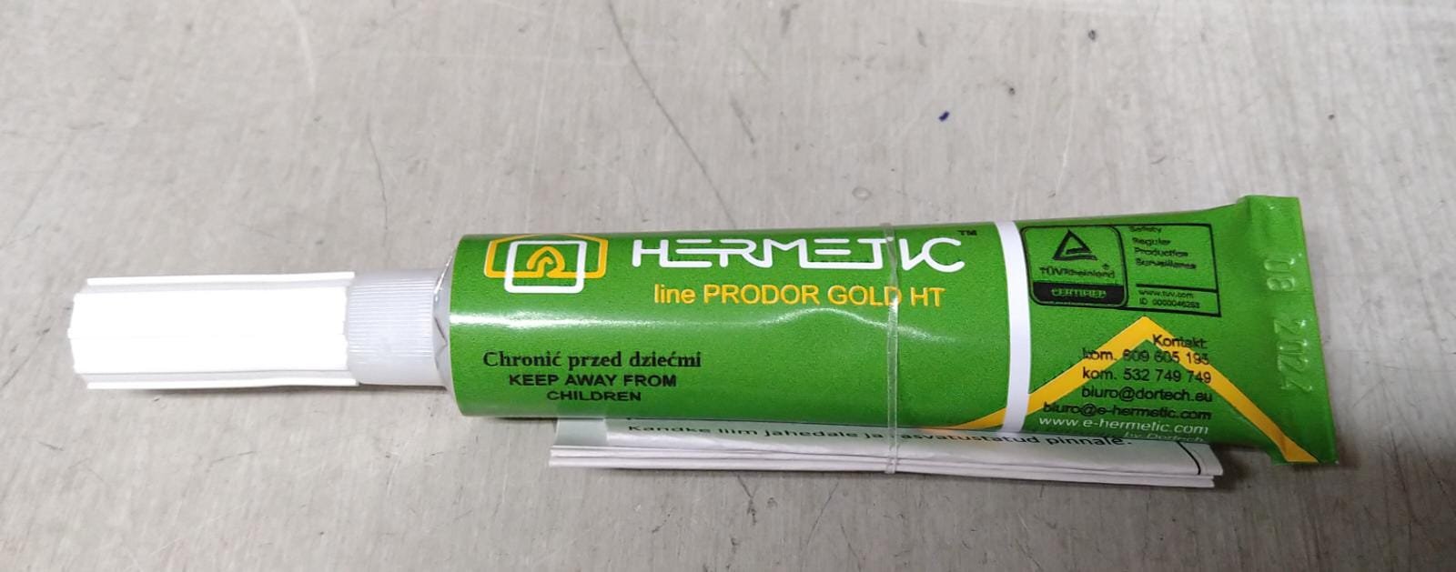 Sandarinimo virvės klijai DORTECH, 20 ml, 1000C