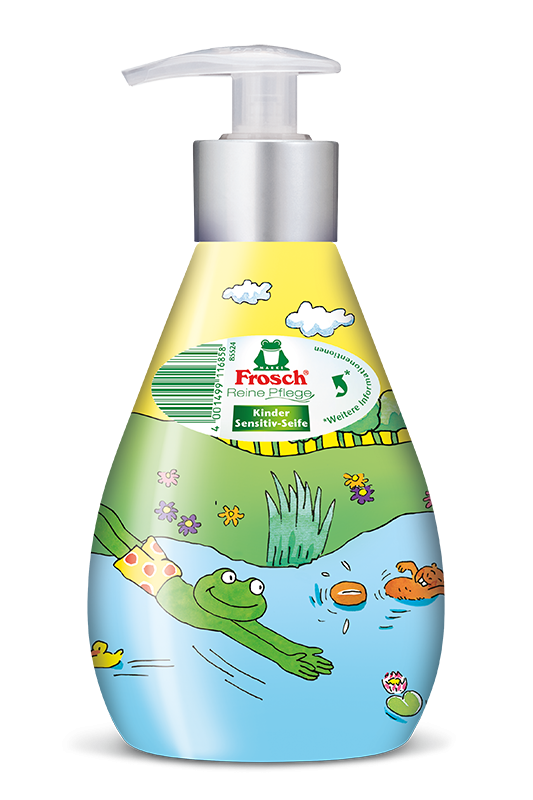 Skystas rankų muilas FROSCH Kinderseife