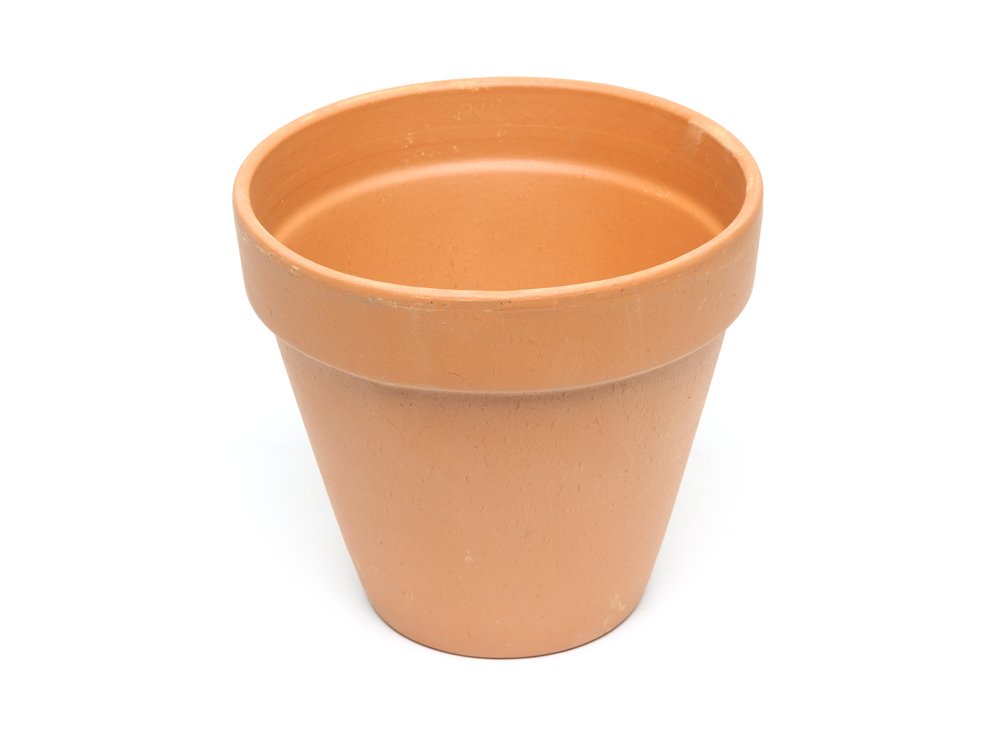 Keraminis lauko vazonas, terakotos sp., 23 x 20 cm.