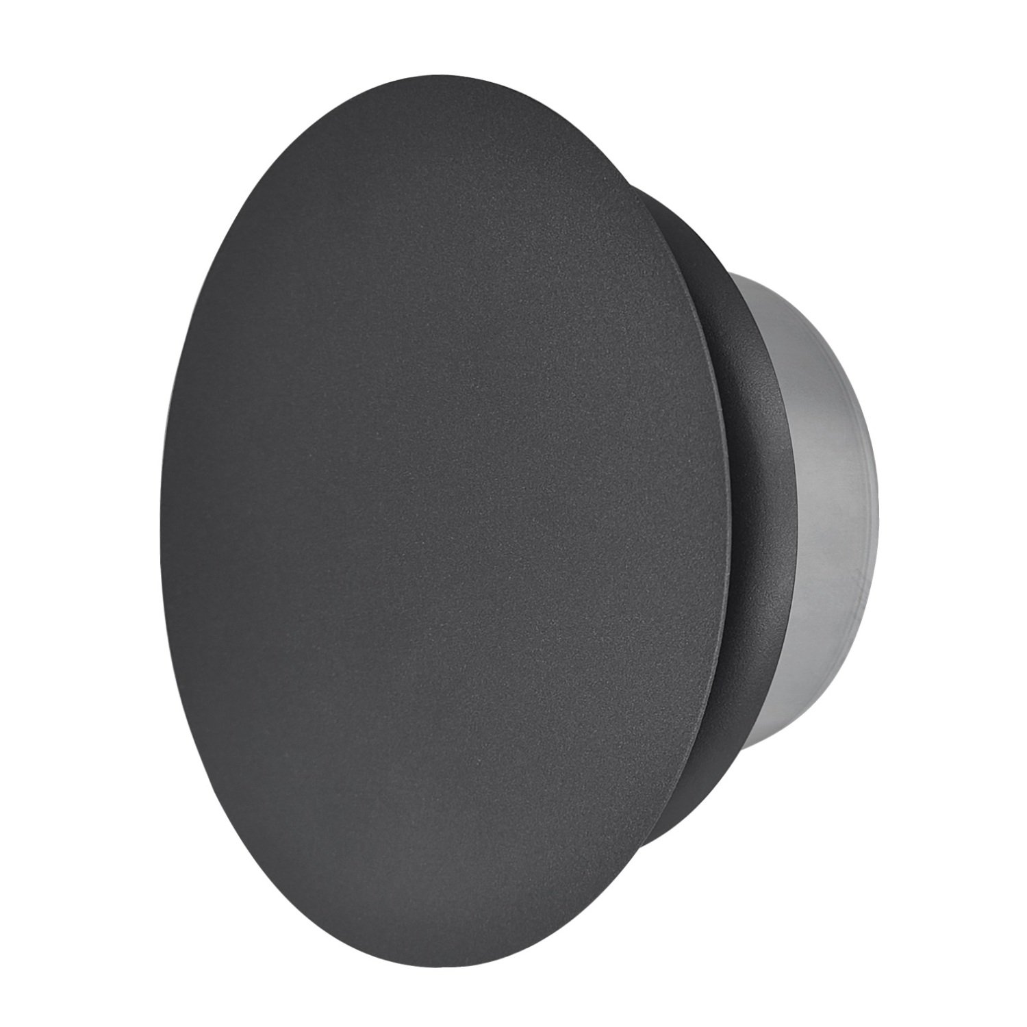 Difuzorius EUROPLAST DMT125A, d125 mm, universalus, antracito sp., metalinis