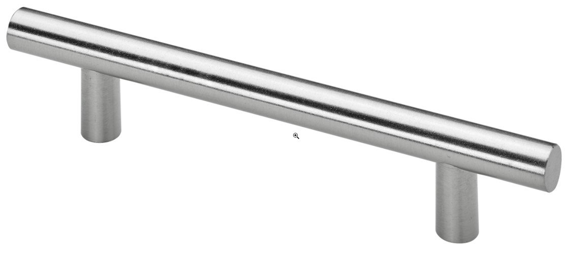 Baldų rankenėlė HETTICH, nerūdijančio plieno sp. HS96mm, 15968