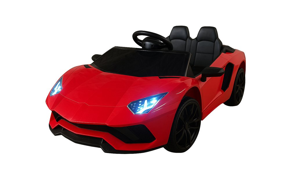 Vaikiškas elektromobilis, 12V 7A, spl. raudona, 1280x700x470 mm, EC214