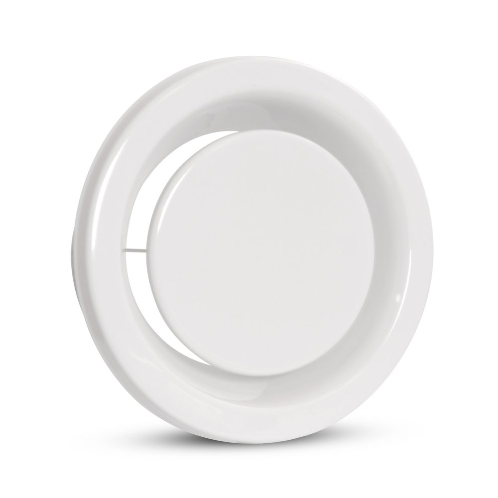 Difuzorius ALNOR EV-F-100, d100 mm, ištraukimo, izoliuotas, metalinis