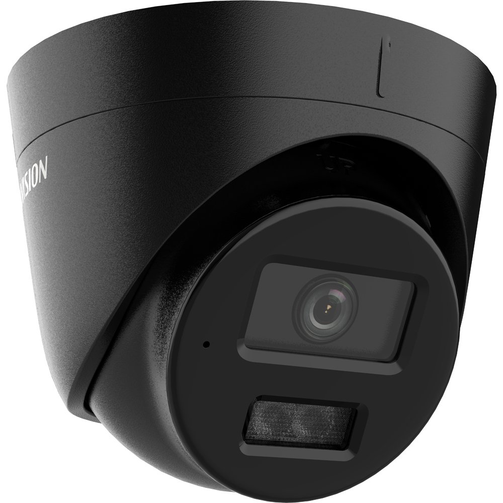 Išmanioji lauko kamera HIKVISION DS-2CD1343G2-LIU, kupolinė vaizdo stebėjimo kamera, 4 MP, 30 m IR, IP67, juoda sp.