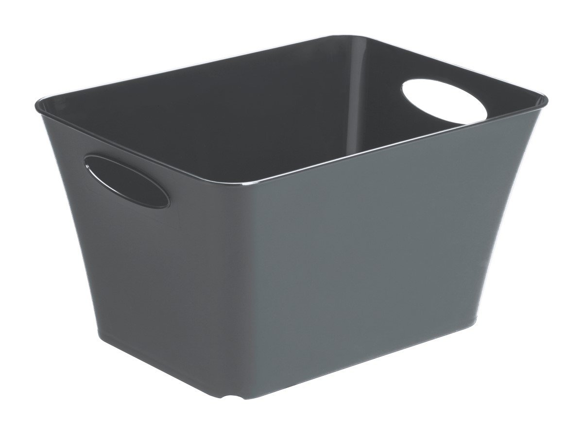 Daiktadėžė ROTHO Living, 11 l, antracito sp.