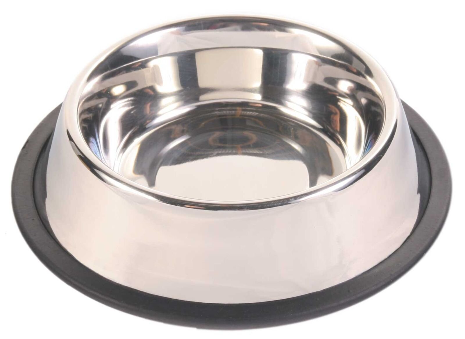 Dubenėlis augintiniams TRIXIE , metalinis su guminiu pagrindu,  0,9 l, 23 cm