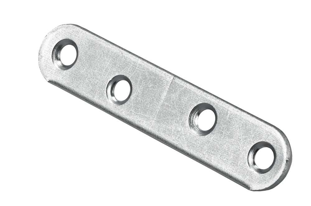 Jungiamoji plokštelė HETTICH, 80 x 15 mm, cinkuotas, 9100366