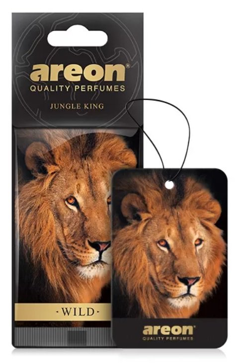 Automobilių oro gaiviklis AREON Wild, Jungle King, pakabinamas