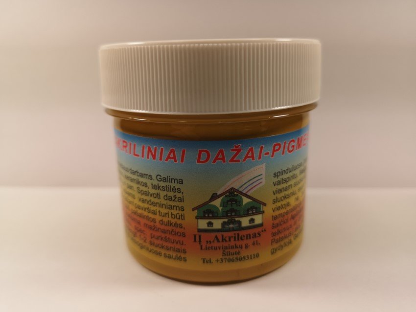 Akriliniai dažai AKRILEN, ochros sp., 120 ml