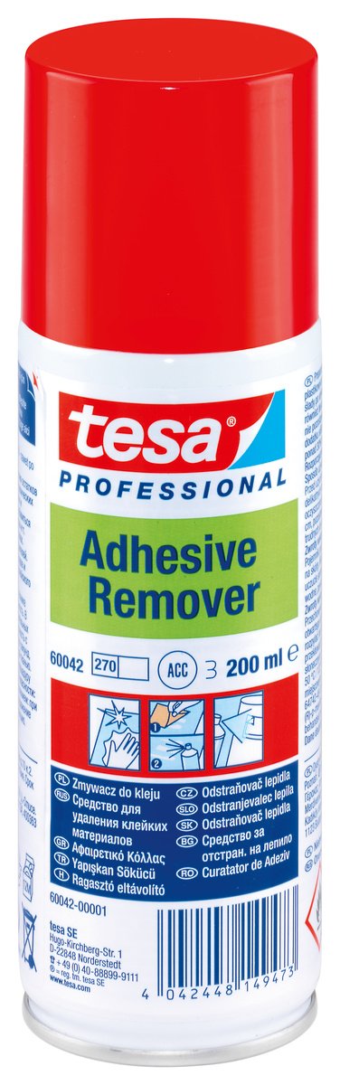 Purškiamas klijų valiklis TESA 60042, 200 ml