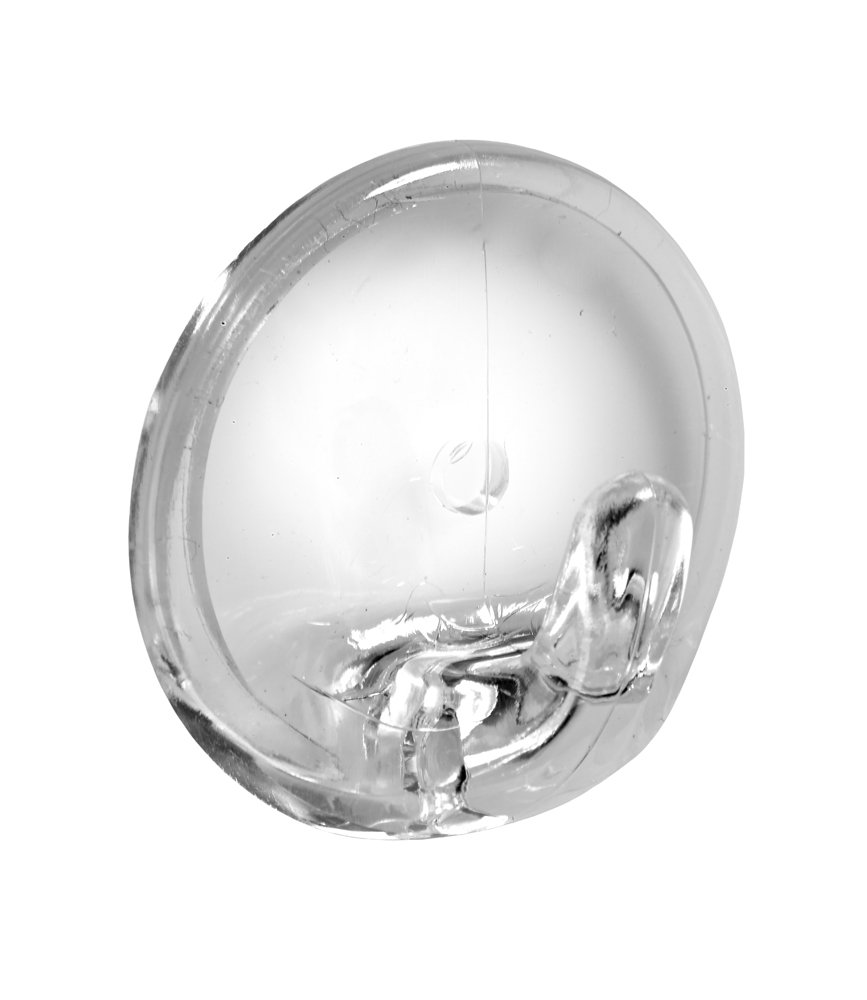 Rūbų kabliukas, klijuojamas HETTICH, Ø 36mm, skaidrus, 9241123