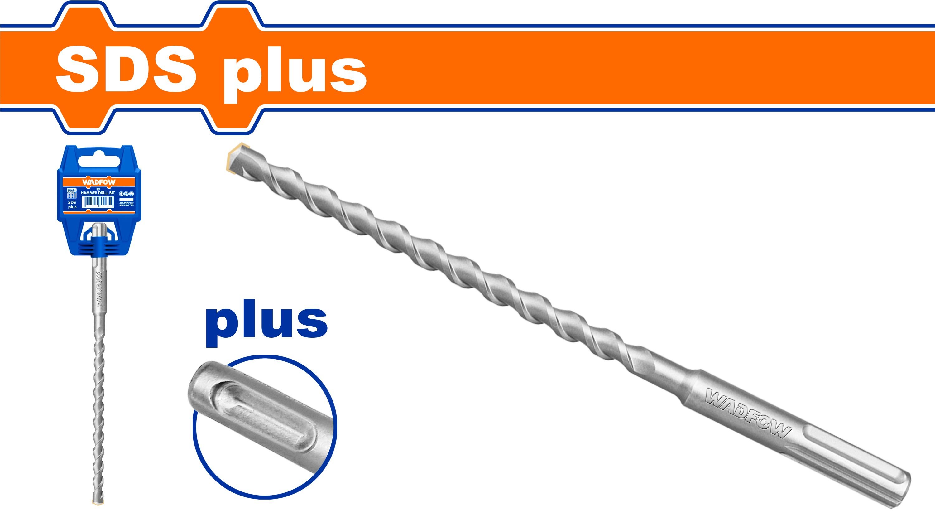 Grąžtas betonui WADFOW, SDS plus, 6x110 mm, WHD1202