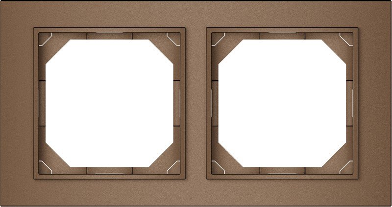 Rėmelis VILMA Qr1000 R02, 2 vietų, mocha sp.