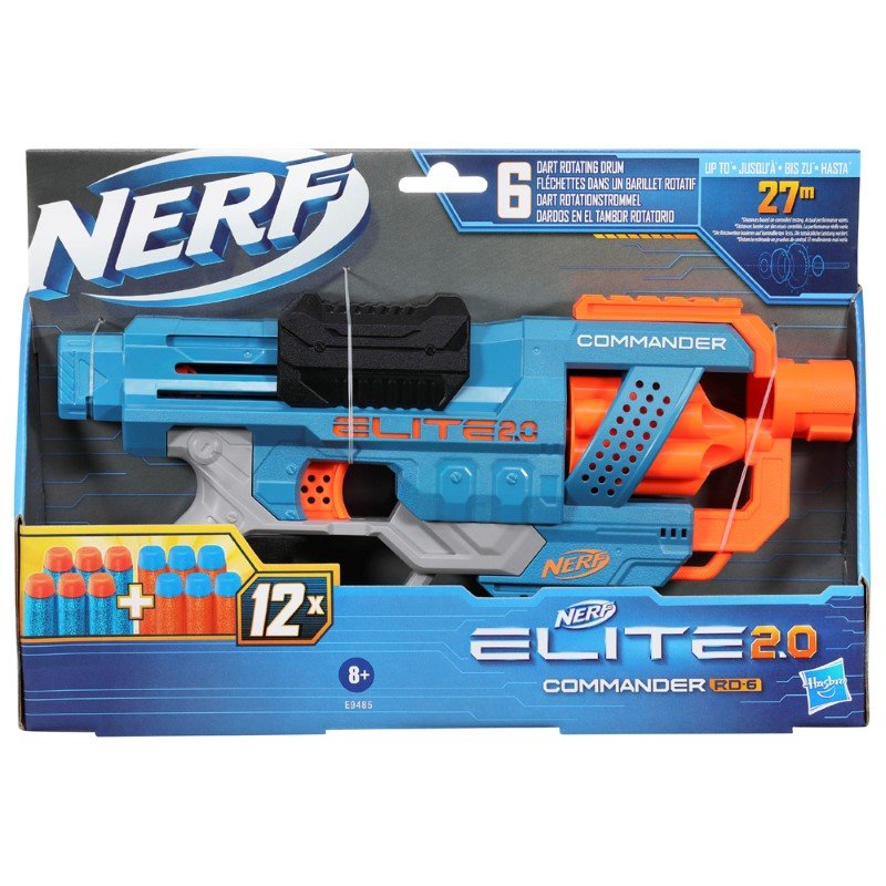 Žaislinis šautuvas NERF ELITE 2.0 COMMANDER