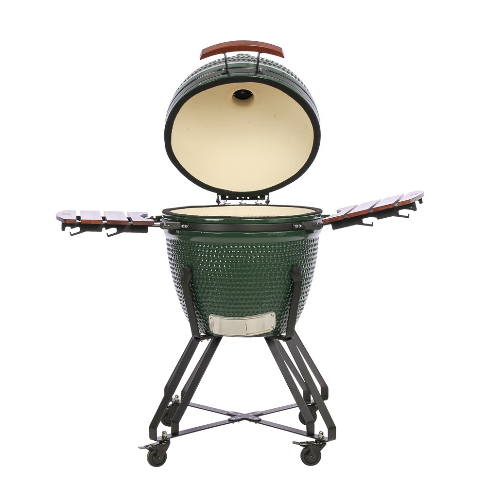 Anglies kepsninė TUNABONE Kamado Classic 23", L dydis, žalios spalvos