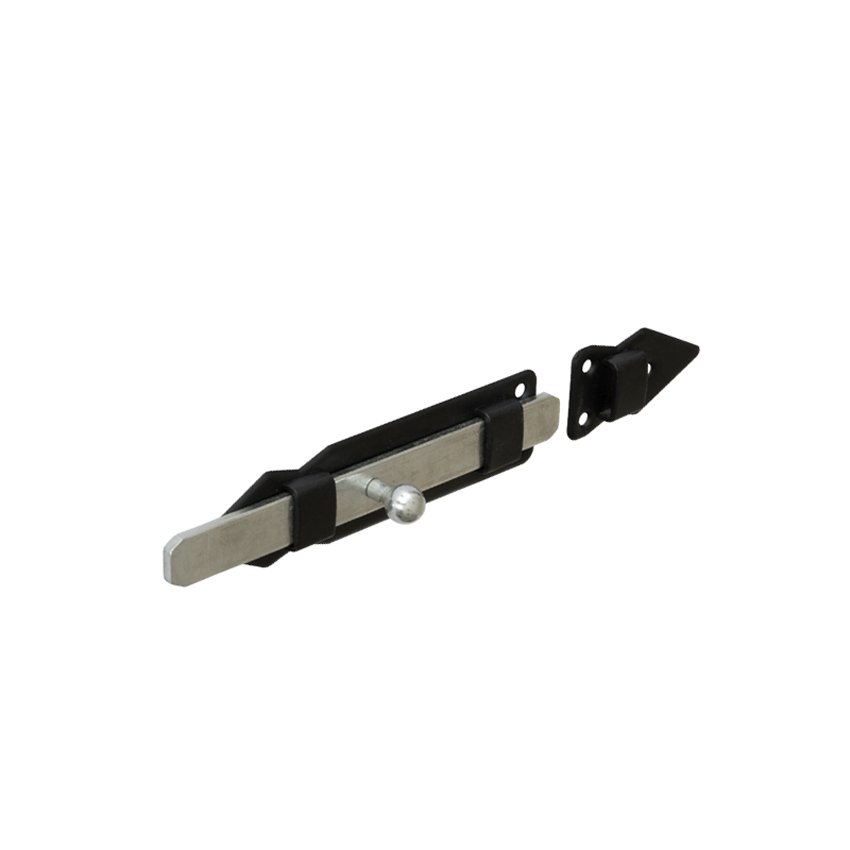 Durų skląstis DOMAX, WPS 250 C, 250 x 41 mm, juodos spalvos, 86562