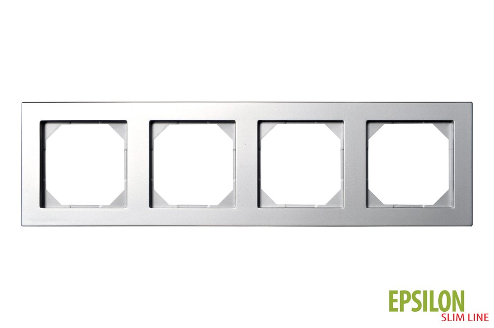 Rėmelis LIREGUS Epsilon, 4 vietų, metalo sp., K14-145-04.E/Mt 
