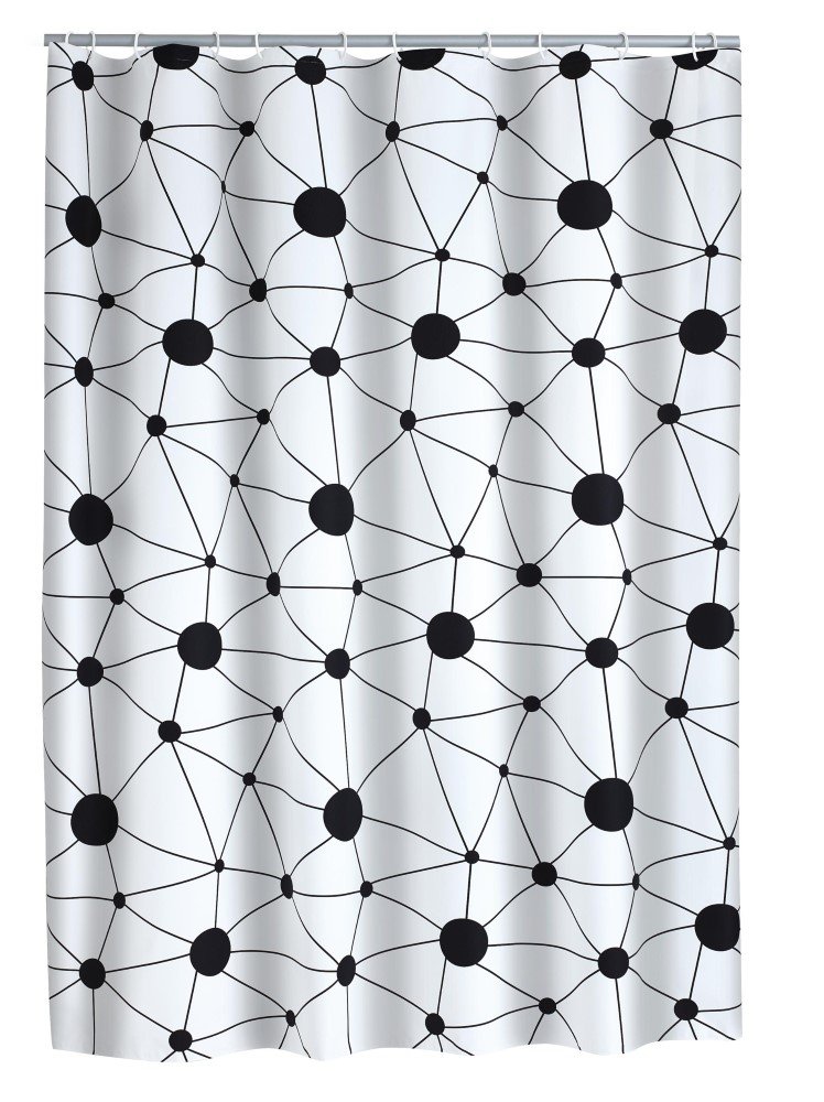 Vonios užuolaida RIDDER Science, 180 x 200 cm, vinilinė, 3003310