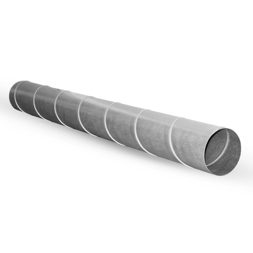 Ortakis ALNOR SD-C-100-04-0115, d100 mm, L-1,15 m, cinkuota skarda