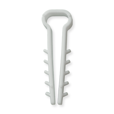 Kabelio, tvirtinimo dirželio laikiklis XIDO, stačiakampio formos, 10x5 mm, baltos sp., 100 vnt., TDKSP10X5-W