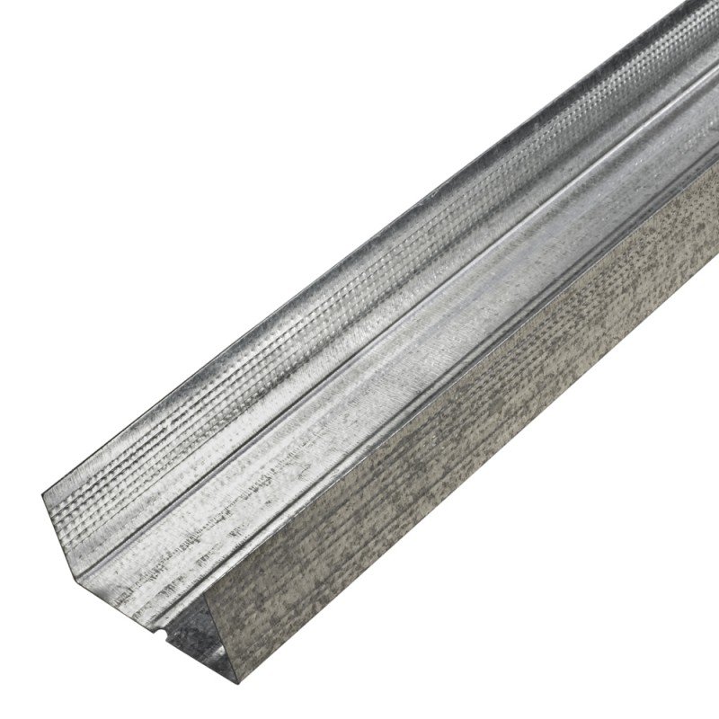 Horizontalus profilis PROFSTAR UW 75, matmenys 75 x 40 x 0,6 mm, ilgis - 3 m