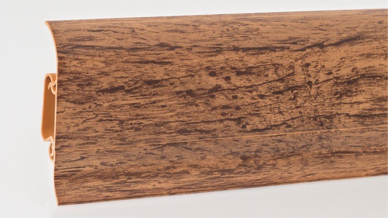 Grindjuostė KORNER Optima Nr.M-213, 60 x 2500 mm, spl. ąžuolas "Rustic "