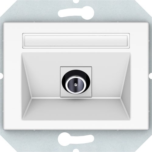 Lizdas antenai VILMA TVL01-02 XP500, baltas, b/r