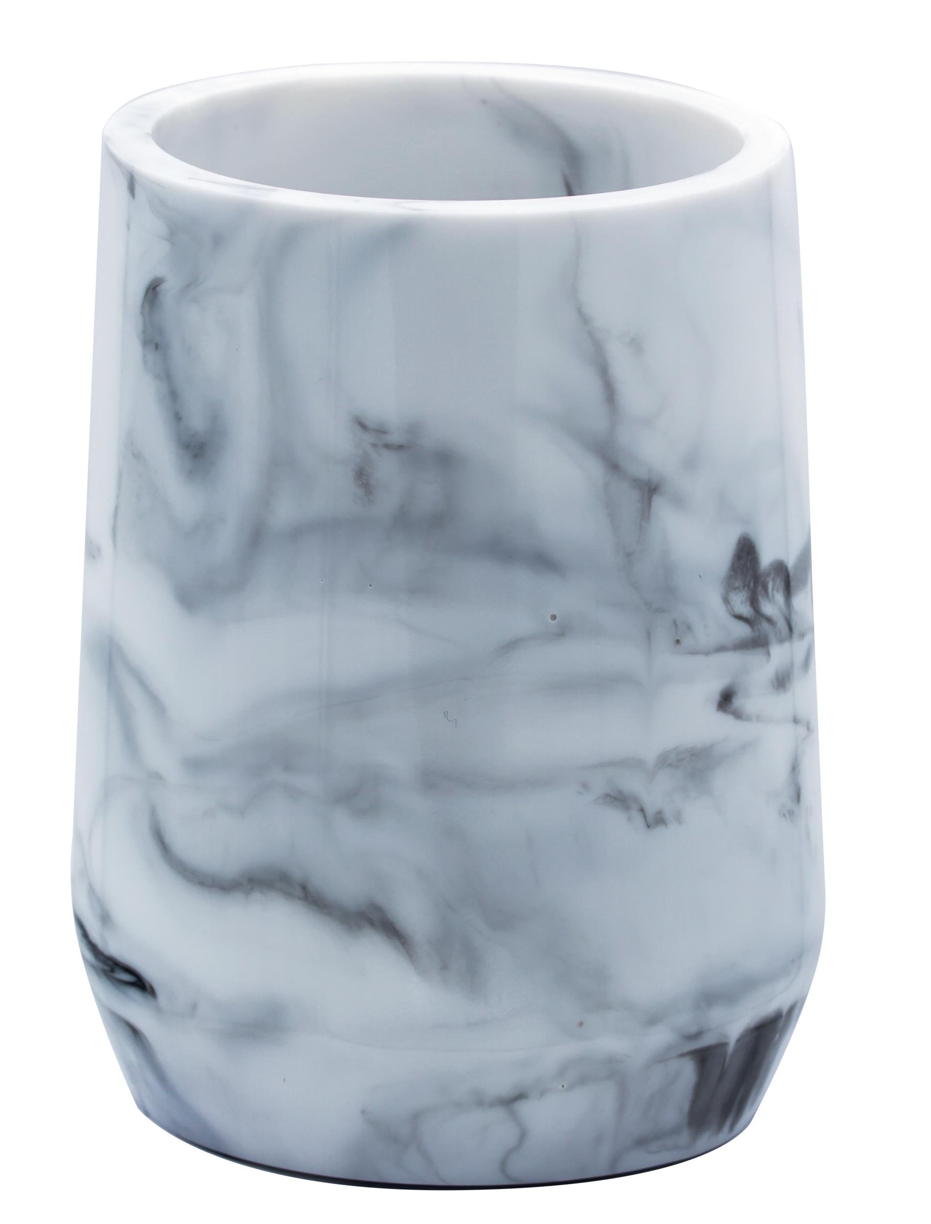 Stiklinė RIDDER Toscana, pastatoma, baltas marmuras, poliresinas, 2154101