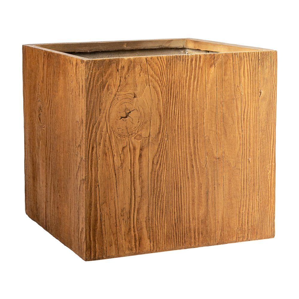 Keraminis lauko vazonas Donica Bellagio V, rudos sp., 55 x 55 x 52 cm.