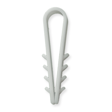 Kabelio, tvirtinimo dirželio laikiklis XIDO, apvalus, d-8 mm, baltos sp., 100 vnt., TDKSA8-W