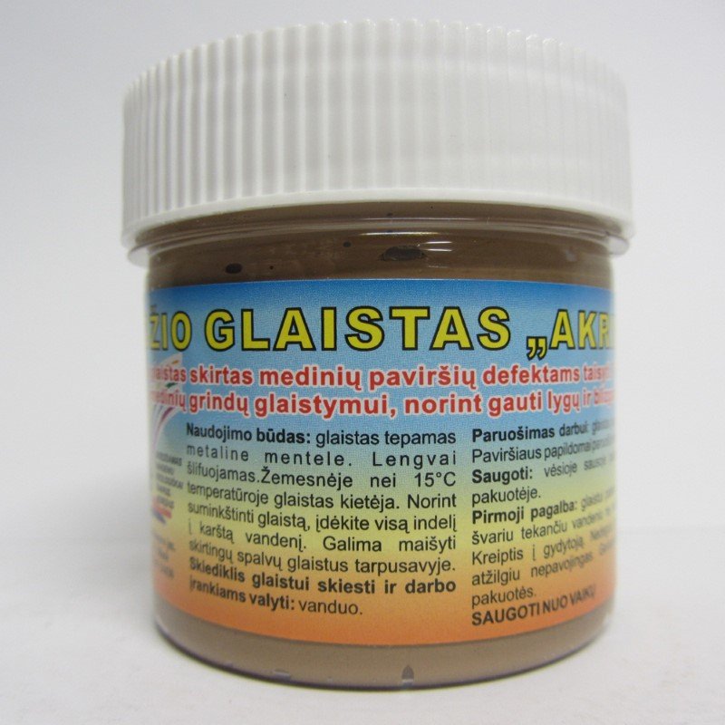 Medienos glaistas AKRILEN, tikmedžio sp., 200 g