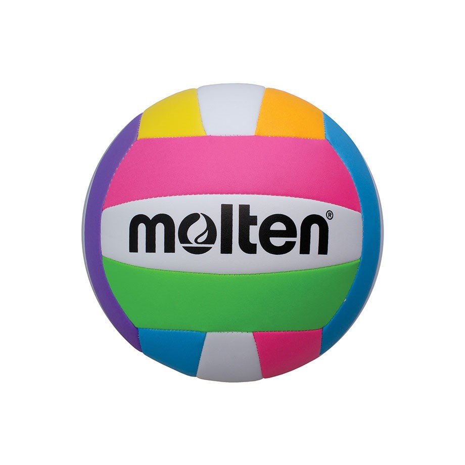 Paplūdimio tinklinio kamuolys MOLTEN MS500-NEON, 5 dydis, sintetinė oda